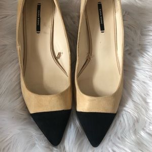 Chanel Look-Alike, Two-toned block heels